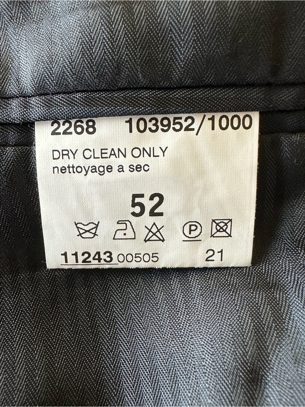 Drykorn for Beautiful People Men's Pinstripe Charcoal Sport Jacket - Picture 7 of 8